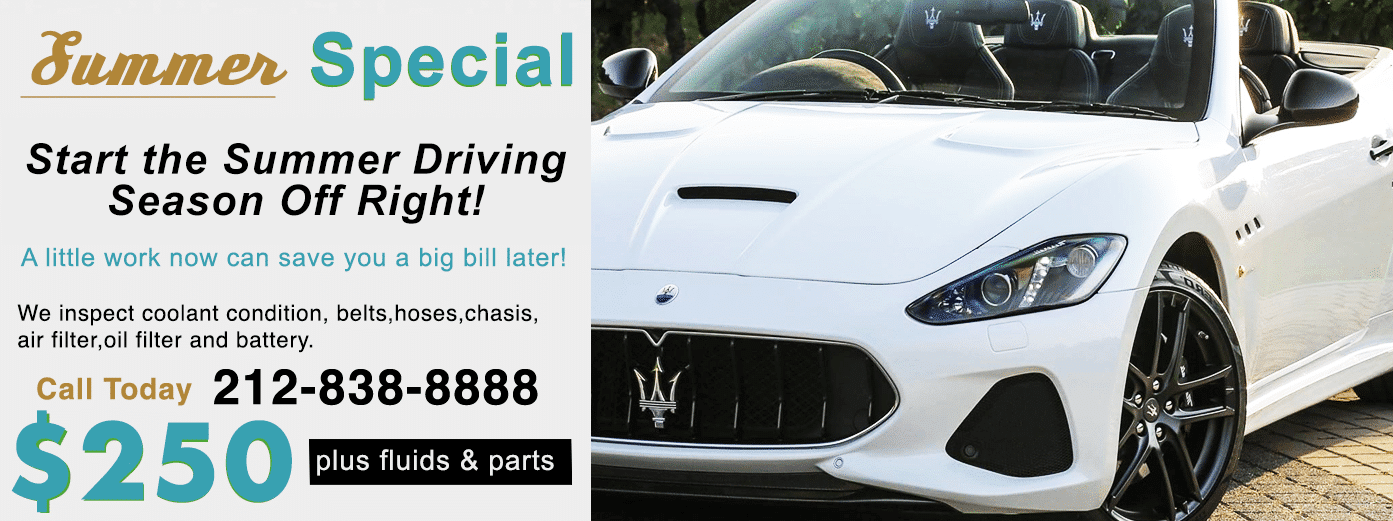 independent Maserati dealer alternative service NYC.